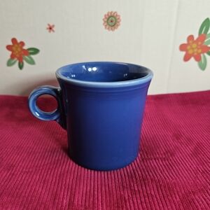 Fiesta Lapis Blue Coffee Tea Mug Cup  Homer Laughlin USA  Fiestaware